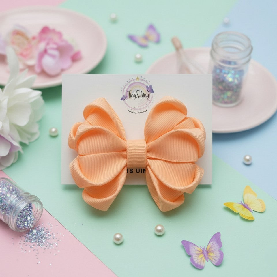 GRB-Boutique Bow-Style 3-Peach