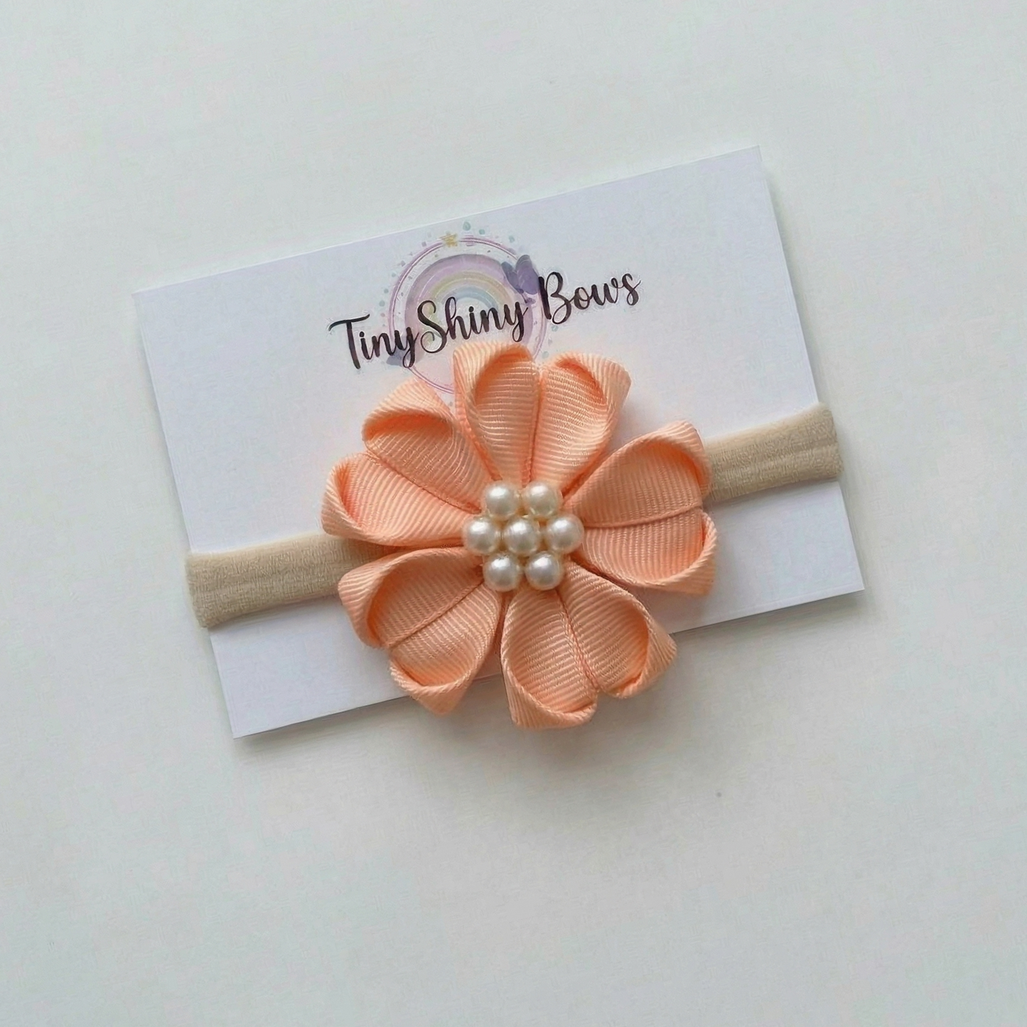 Baby Bow-Style 10-Peach