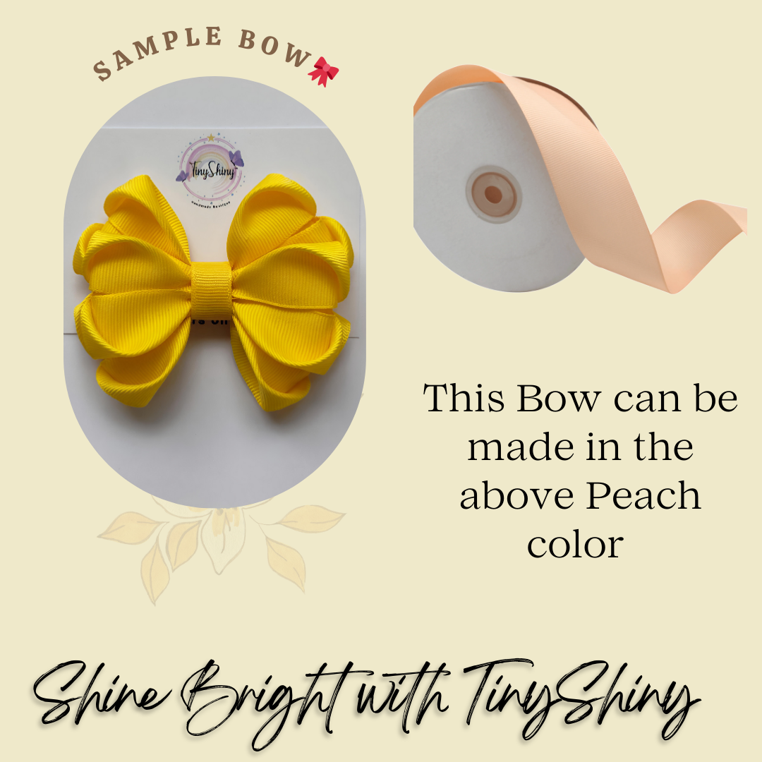 GRB-Boutique Bow-Style 3-Peach