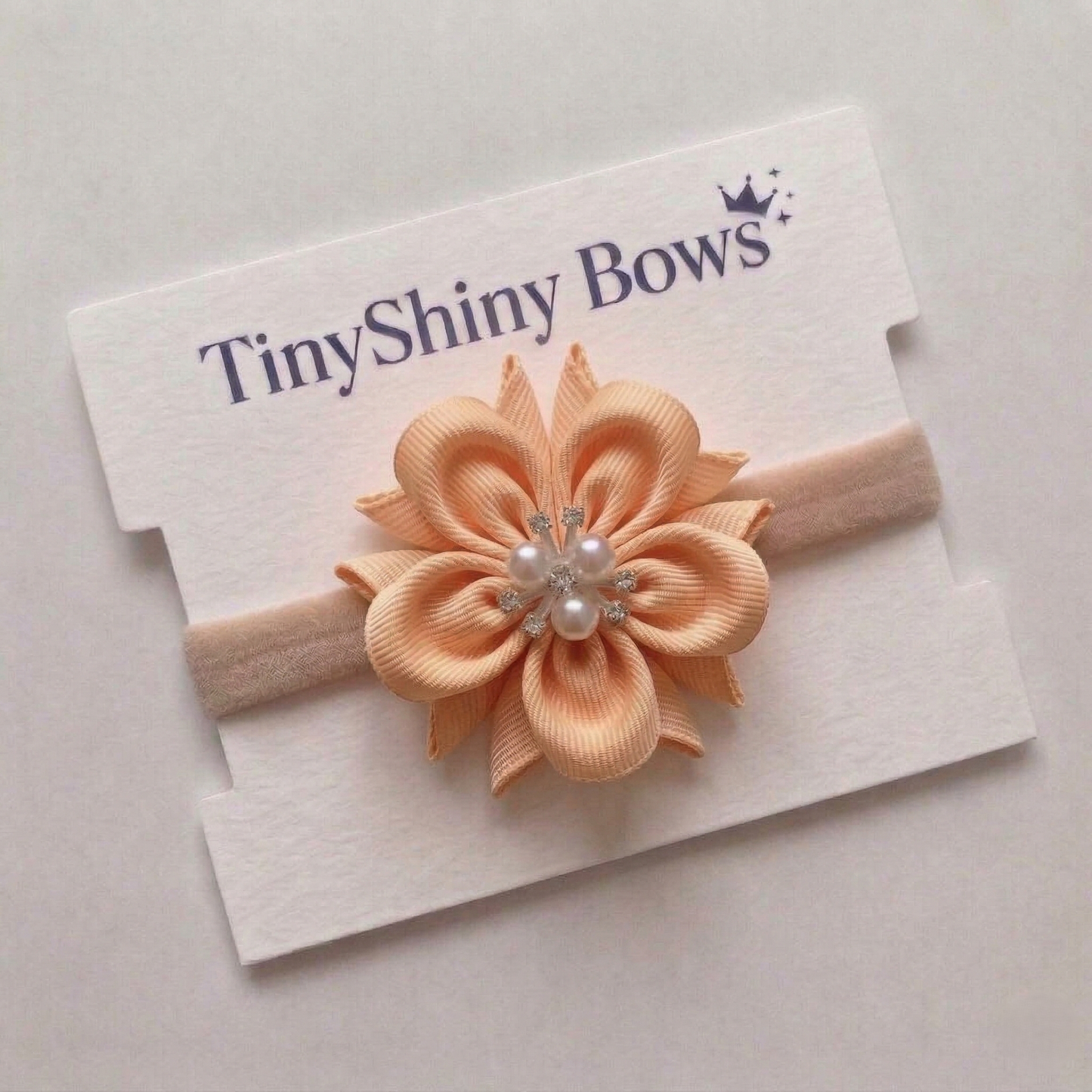 Baby Bow-Style 9-Peach