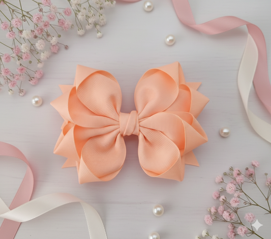 GRB-Boutique Bow-Style 4-Peach