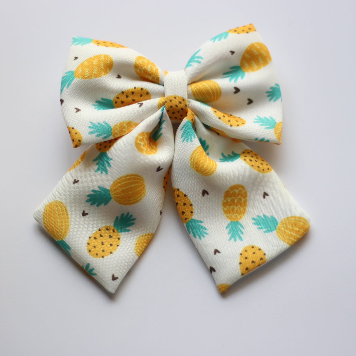 Pigtail Bow - Pineapple Season