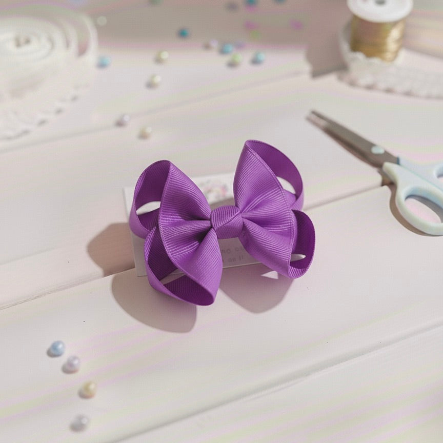 GRB-Boutique Bow-Style 2-Light Purple