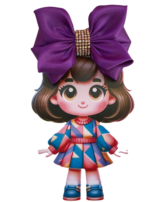 SatinRibbon-Bow-Style3-Purple
