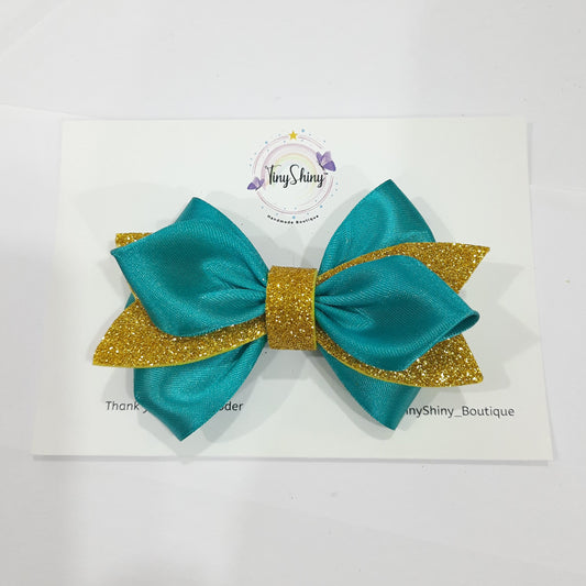 SatinRibbon-Bow-Style2-Rama Green