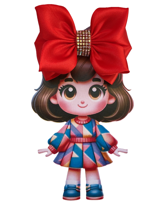 SatinRibbon-Bow-Style3-Red