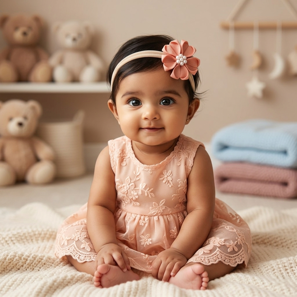 Baby Bow-Style 10-Rose Gold