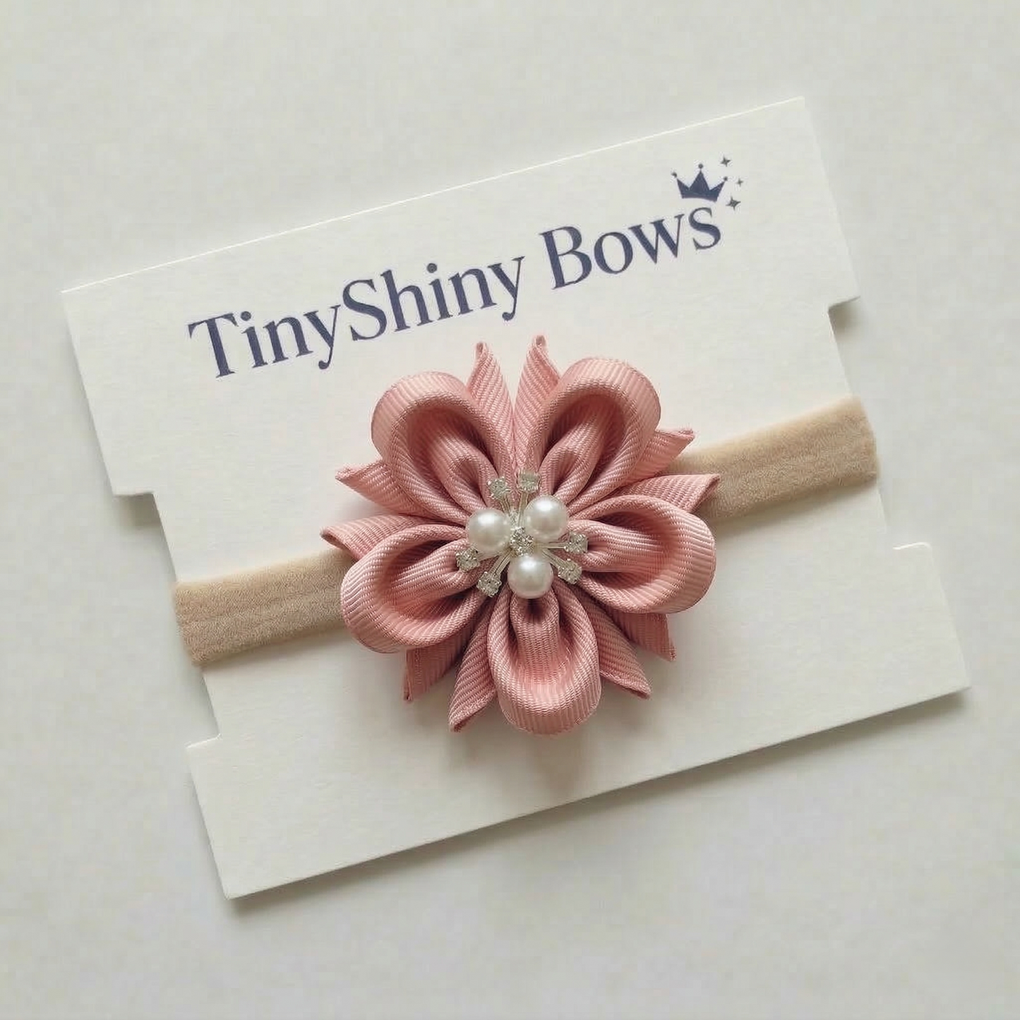 Baby Bow-Style 9-Rose Gold