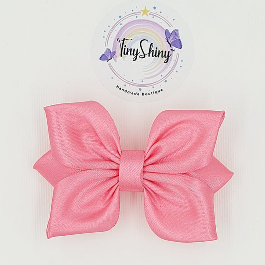 SatinRibbon-Bow-Style1-Rose Pink