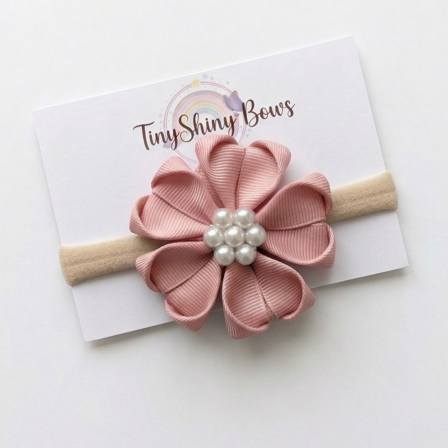Baby Bow-Style 10-Rose Pink