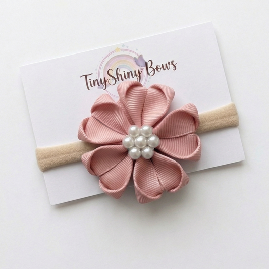 Baby Bow-Style 10-Rose Pink