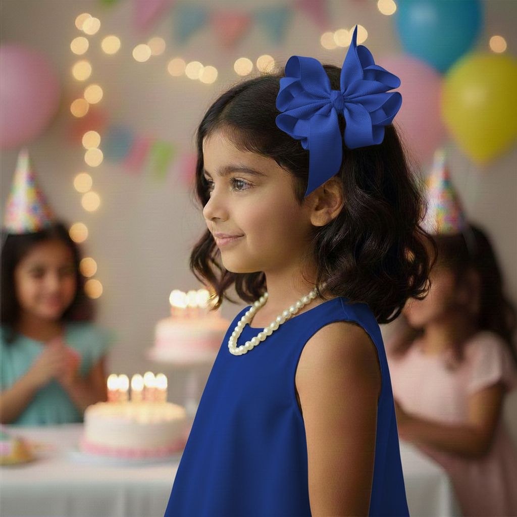 Octopus-Bow-4Layer-Style1-Royal Blue