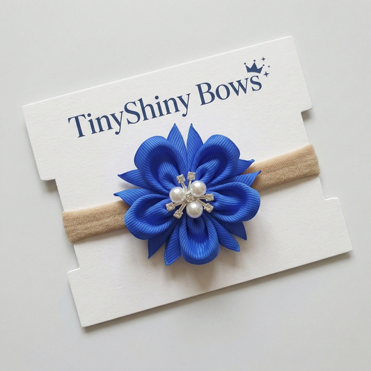 Baby Bow-Style 9-Royal Blue