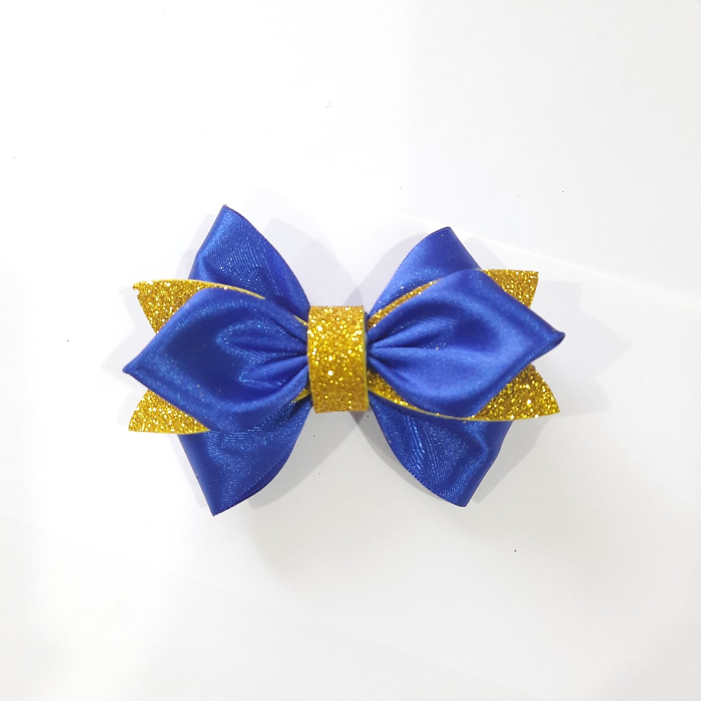 SatinRibbon-Bow-Style2-Royal Blue