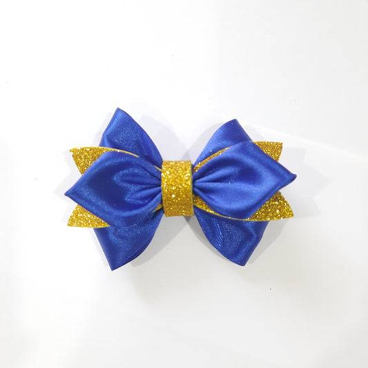 SatinRibbon-Bow-Style2-Royal Blue