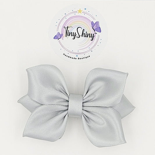 SatinRibbon-Bow-Style1-Silver