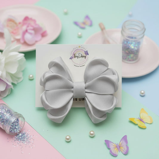 GRB-Boutique Bow-Style 3-Silver