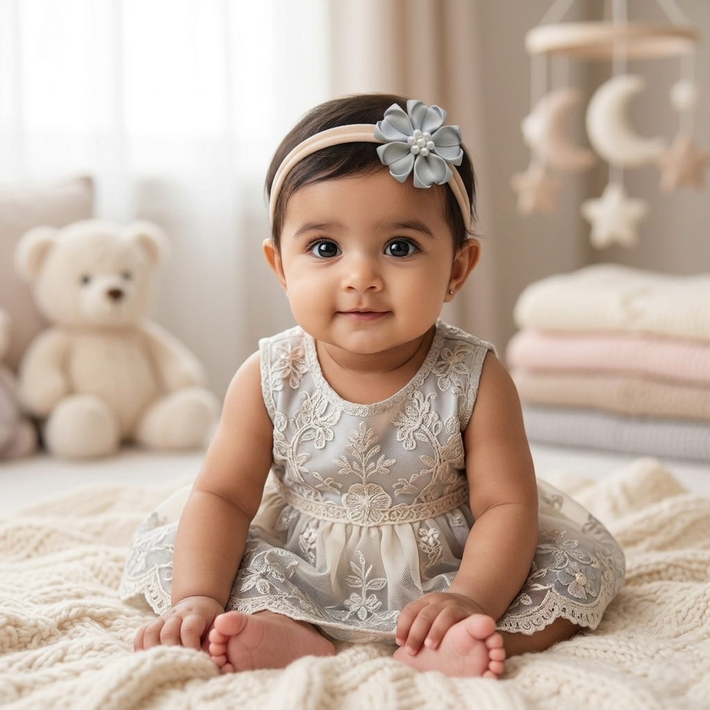 Baby Bow-Style 10-Silver