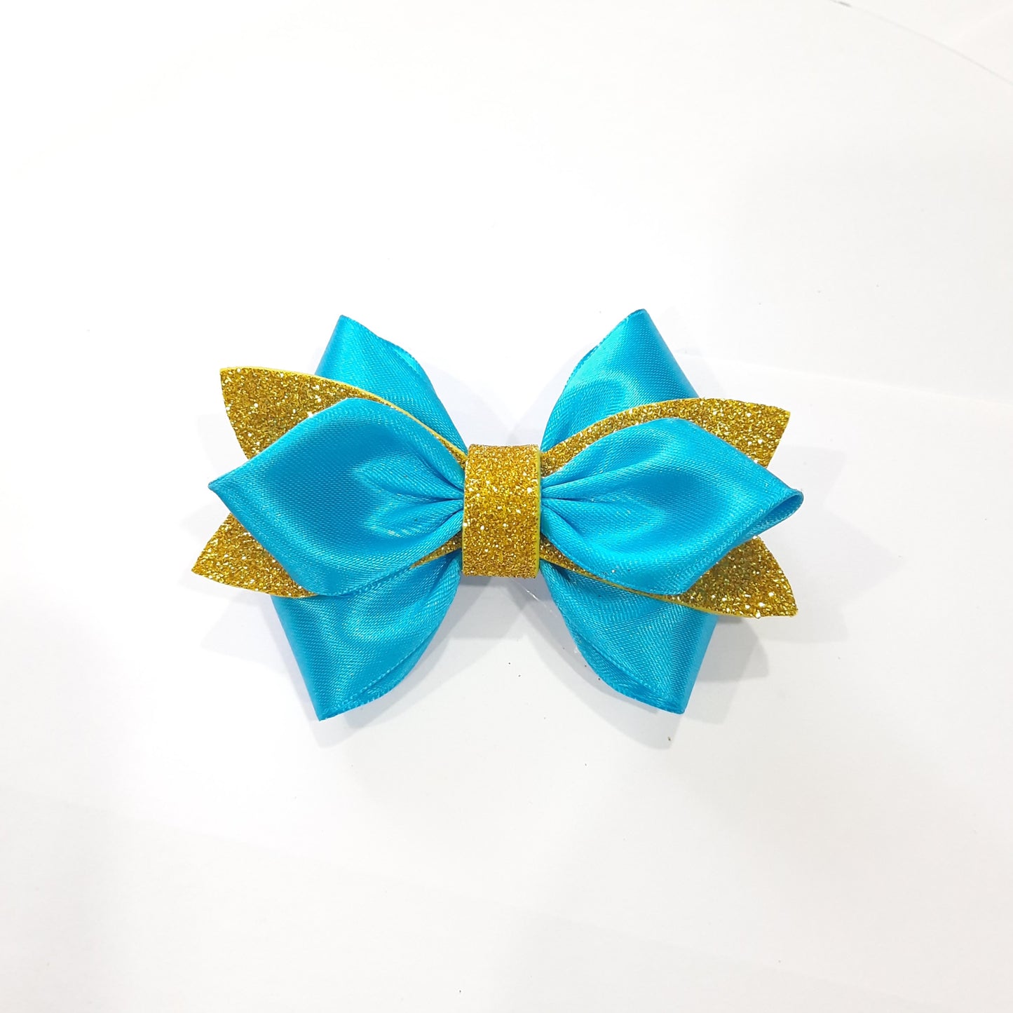 SatinRibbon-Bow-Style2-Sky Blue