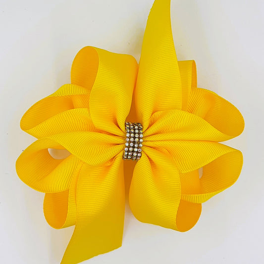 Octopus-Bow-4Layer-Style2-Sunshine Yellow