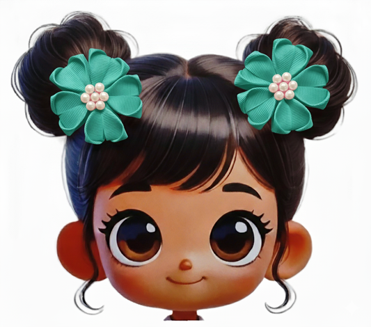 GRB-Twin Clips-Style 3-Teal