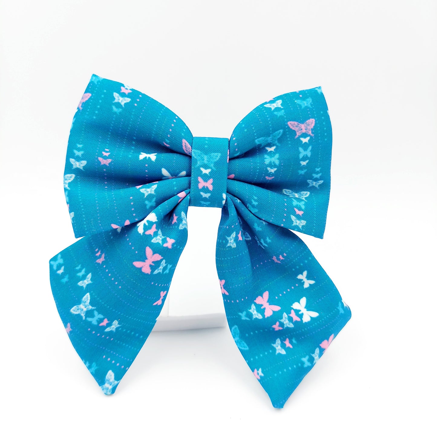 Pigtail Bow - Tiny Butterfly