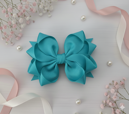 GRB-Boutique Bow-Style 4-Turquoise Blue