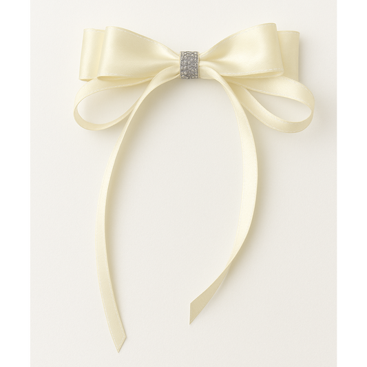 SatinRibbon-Bow-Style7-Cream