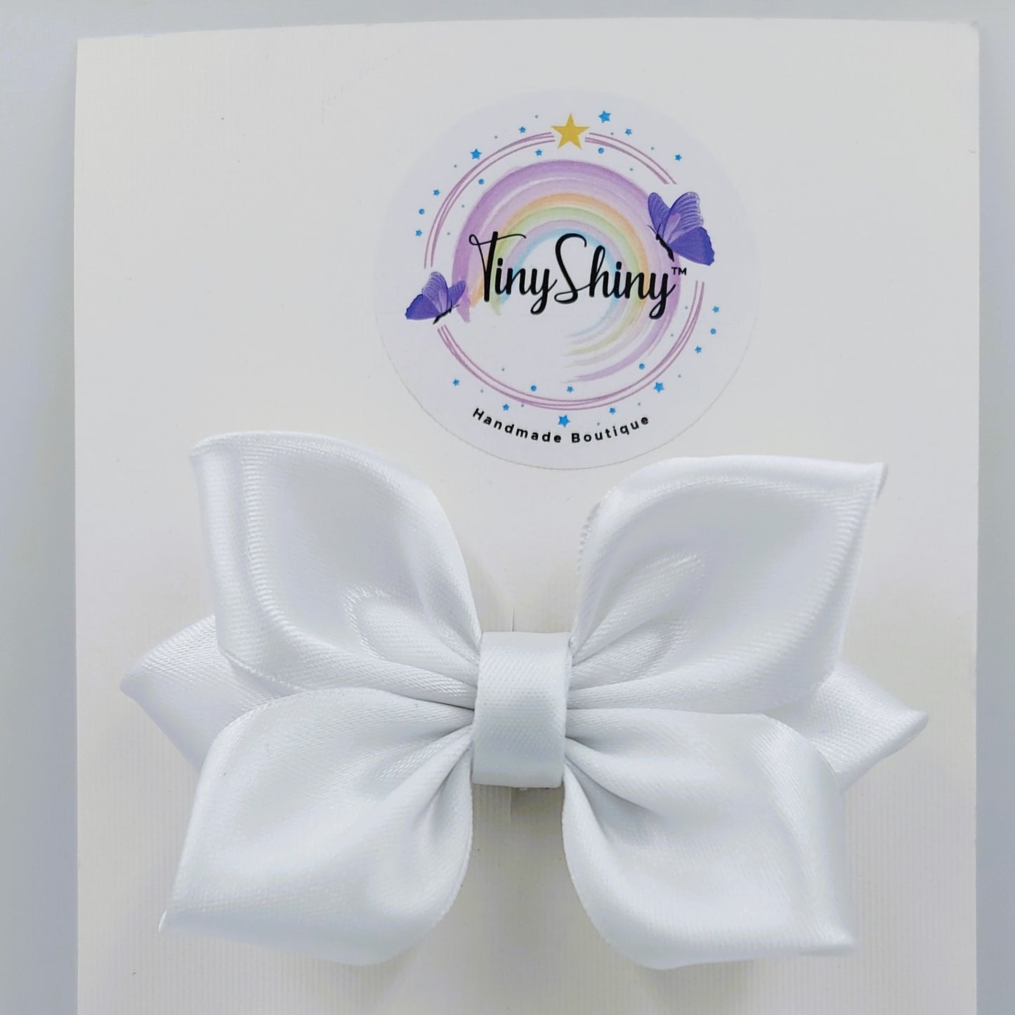 SatinRibbon-Bow-Style1-White