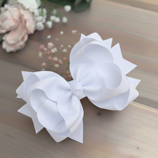 GRB-Boutique Bow-Style 1-White