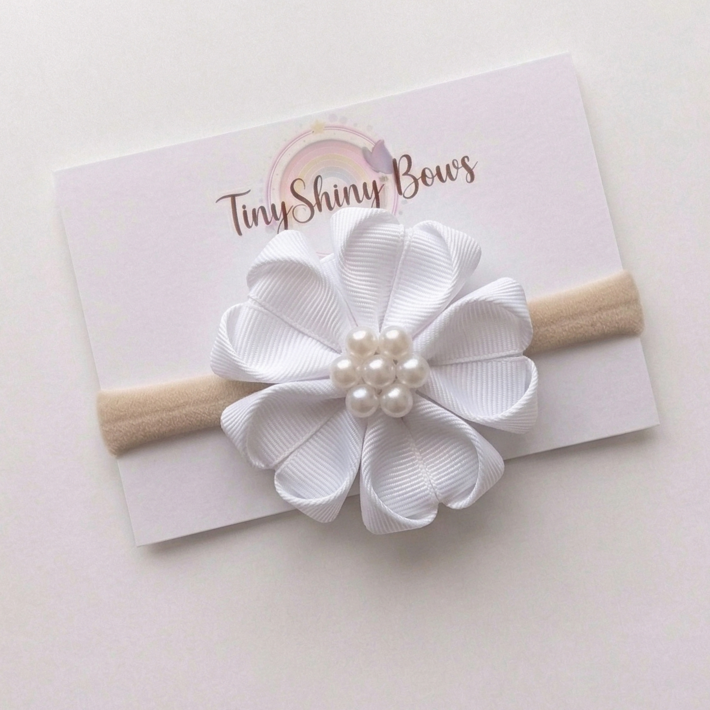 Baby Bow-Style 10-White