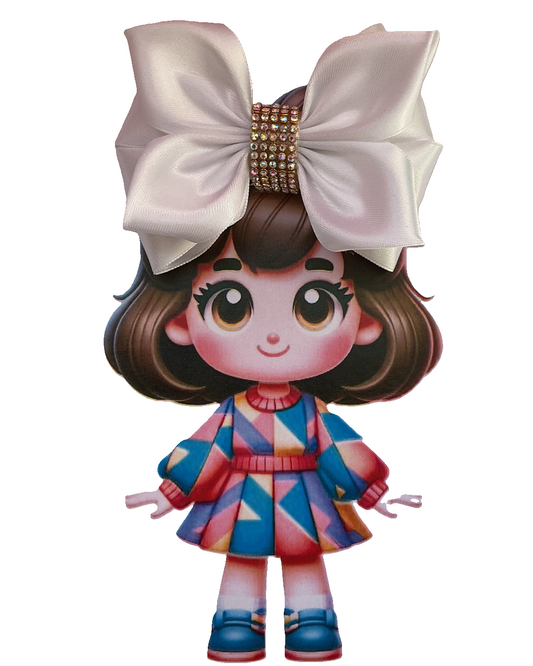 SatinRibbon-Bow-Style3-White