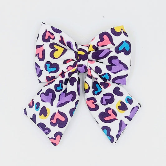 Pigtail Bow - Whole Hearts